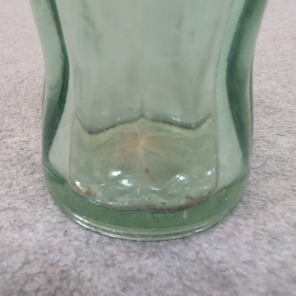 Vintage Coca-Cola Christmas 1923 Patent Glass Bottle Monroe LA Georgia Green - Picture 4 of 6